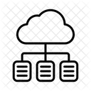 Lastenausgleich Datenbank Server Symbol