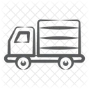 Lastwagen Lieferwagen Warenlieferung Symbol