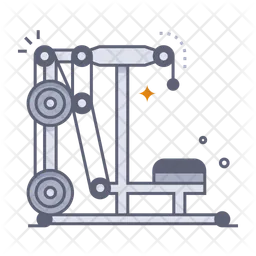 Lat pull down  Icon