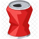 Lata de alumínio triturada  Icon