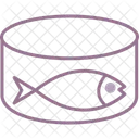 Lata De Atum Comida Enlatada Comida Ícone