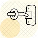 Latch Tool Fastener Icon