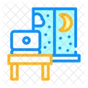Working Home Night アイコン