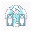 Lateral Transactions Lateral Intercompany Icon