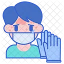 Latex Allergy Allergy Gloves Icon