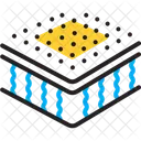 Latex Foam Latex Mattress Icon
