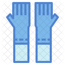 Latex Gloves  Icon