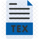 Latex Source Document File Format File Type Icon