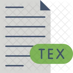 Latex Source Document  Icon