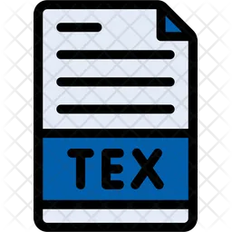 Latex Source Document  Icon