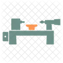 Lathe Factory Manufacturing Icon