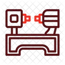 Lathe Machine Industrial Icon