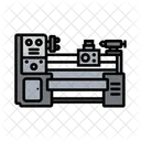 Lathe Machinery Equipment Icon