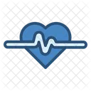 Latido Del Corazon Pulso Frecuencia Cardiaca Icon