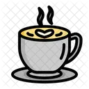 Latte Coffee Cup Icon