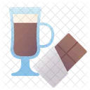 Latte Chocolate Coffee Icon