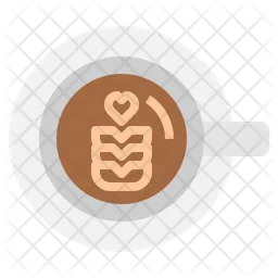 Latte Art  Icon