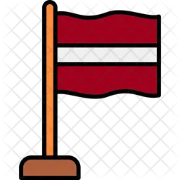 Latvia Flag Icon