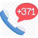 Latvia Dial Code  Icon