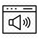 L'audio  Icône