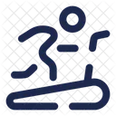 Laufband Fitness Fitnessstudio Symbol