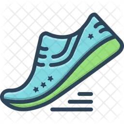 Laufschuhe  Symbol