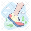 Laufschuhe  Symbol