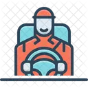 Fahren Lenkrad Chauffeur Symbol