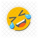 Laugh Rolling Smiley Icon