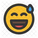 Laugh Emoji Smileys Icon