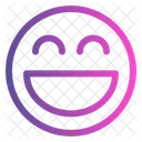 Laugh Emoticon Cute Emoji Icon