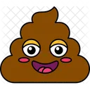 Laugh Poop Icon