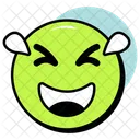 Laugh Smiley Face Emoji Expression Icon
