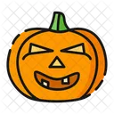Laughing Pumpkin Halloween Icon