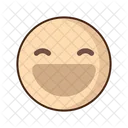 Laughing Emoji Amazed Icon