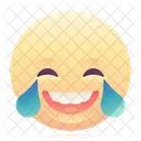 Laughing Hard Emoji Icon