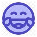 Laughing Emoji Emoticons Icon