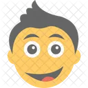 Laughing Boy Emoji Icon