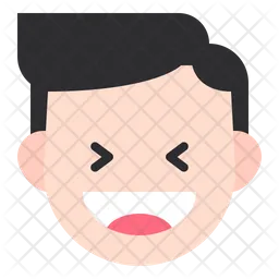 Laughing Boy Emoji Icon