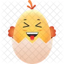 Laughing Chicken Icon