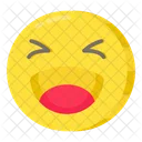 Laughing Emoji Emoticon Smiley Icône