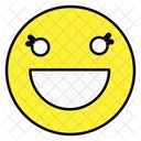 Laughing Emoji Emoticon Smiley Icon