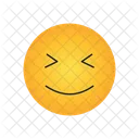 Emoji Laughing Happy Smile Icon