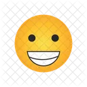 Emoji Laughing Happy Smile Icon