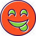 Face Savoring Food Emoji Emoticon Icon