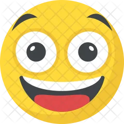Laughing Emoji Expression  Icon