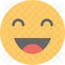 Laughing Emoji Expression Icon