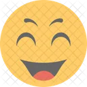 Laughing Emoji Expression Icon