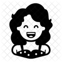 Women Laughing Feeling Icon
