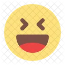 Laughing Emoji Emoticons Icon